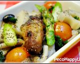 ☆牡蠣のオイル漬けを彩り野菜と共に☆作り方6写真