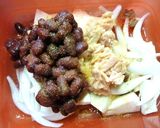 小豆とツナと野菜のカレー風味レンジ蒸し作り方3写真