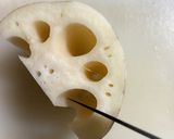 香ばし醤油が香る　カリサク♪れんこんスティック　作り方2写真