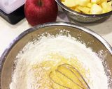 母直伝!!まぜるだけ簡単りんごのケーキ作り方4写真