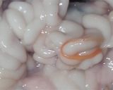 タチ(スケソウ鱈の白子)の味噌汁作り方1写真
