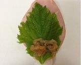 ちくわの梅ハム巻き作り方2写真