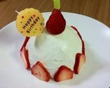 1歳の誕生日ドーム型ケーキ♡卵、牛乳なし作り方10写真