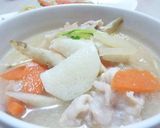 塩麹でほっこり☆長芋の豚汁☆作り方4写真