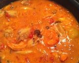 海老と鶏肉のトマトクリームパスタ作り方6写真