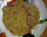 和風醤油バターパスタ作り方4写真