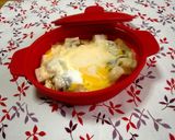 レンジで簡単！カレーのっけパン！作り方4写真