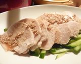 ルクルーゼで簡単☆塩麹しっとり鶏ハム☆作り方9写真