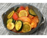 ズッキーニとトマトのにんにく醤油★動画有作り方15写真