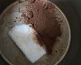 千歳飴の豆乳ココア作り方1写真