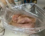 重曹で柔らかサラダチキン（湯せん）覚書作り方3写真