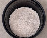 【もち米3合】炊飯器でお赤飯作り方3写真