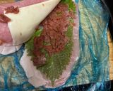 激旨！豚ロース肉の梅肉しそチーズ挟み揚げ作り方2写真