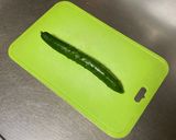 きゅうりの輪切り作り方1写真