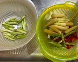 海老と野菜のココナッツXO醬炒め作り方2写真