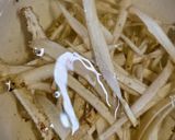 ごぼうとネギの和風焼きそば作り方3写真
