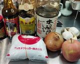 肉炒め用タレ（中華風大蒜たまり醤油）作り方1写真