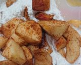 ミコばあばのスキレットで米粉リンゴケーキ作り方9写真