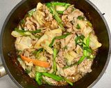 豚こま肉とニラの中華風野菜炒め作り方7写真