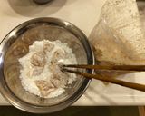 簡単!マヨで柔らか!鶏むね肉の唐揚げ!作り方3写真