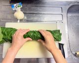 Couve(ブラジルケール炒め)コービィ作り方2写真