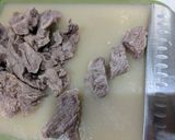 わが家の☆牛スジ煮込み(キムチ)作り方4写真