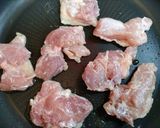 簡単！れんこんとピーマンと鶏もも肉の黒酢炒め作り方8写真