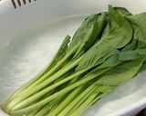 小松菜の中華炒め作り方1写真