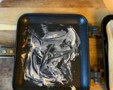 簡単☆ポテサラリメイク☆ホットサンド作り方1写真