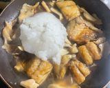 塩さばと舞茸の揚げおろし煮作り方8写真