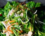 ミナリ(せり)サムギョプサル風サラダ作り方4写真