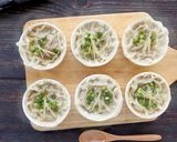 ★SNSで話題★肉汁っ！餃子皮で小籠包風作り方11写真