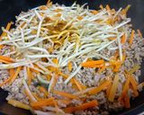 ひき肉と野菜の甘味噌炒め作り方4写真