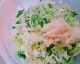 ＊豚の蒲焼きとガリしそキャベツ＊作り方3写真