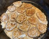 揚げない丸めない！はさむだけ蓮根焼作り方4写真