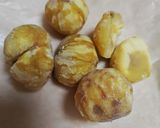 ★塩茹でした🌰栗を剝いちゃた！作り方4写真