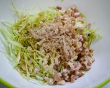 簡単！たっぷりキャベツ+チャーシュー作り方3写真
