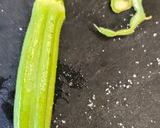 超簡単🌟オクラと長芋の梅ポン酢和え作り方1写真
