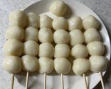 豆腐と白玉粉で♪ごまだれみたらし団子作り方6写真