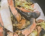 春キャベツと鮭のバルサミコ酢醤油ソテー作り方3写真