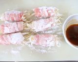 ご飯が進む♪もやしのヤンニョム肉巻き作り方2写真
