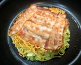 超簡単！関西人が作るモダン（お好み）焼き作り方8写真