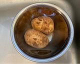 新じゃがで海苔塩バター作り方1写真