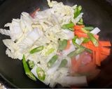 キクラゲ入り白菜の中華炒め作り方2写真
