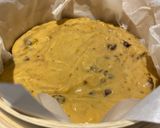 蒸籠で米粉蒸しパン(かぼちゃ小豆)作り方7写真