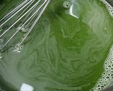 プリンの上に抹茶ゼリー作り方5写真
