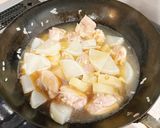 鶏ももと大根の煮物作り方5写真
