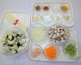 麻婆なすまぜそうめん作り方1写真