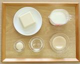 栄養満点！甘酒豆腐プリン作り方1写真