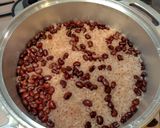 無水鍋 赤飯作り方4写真